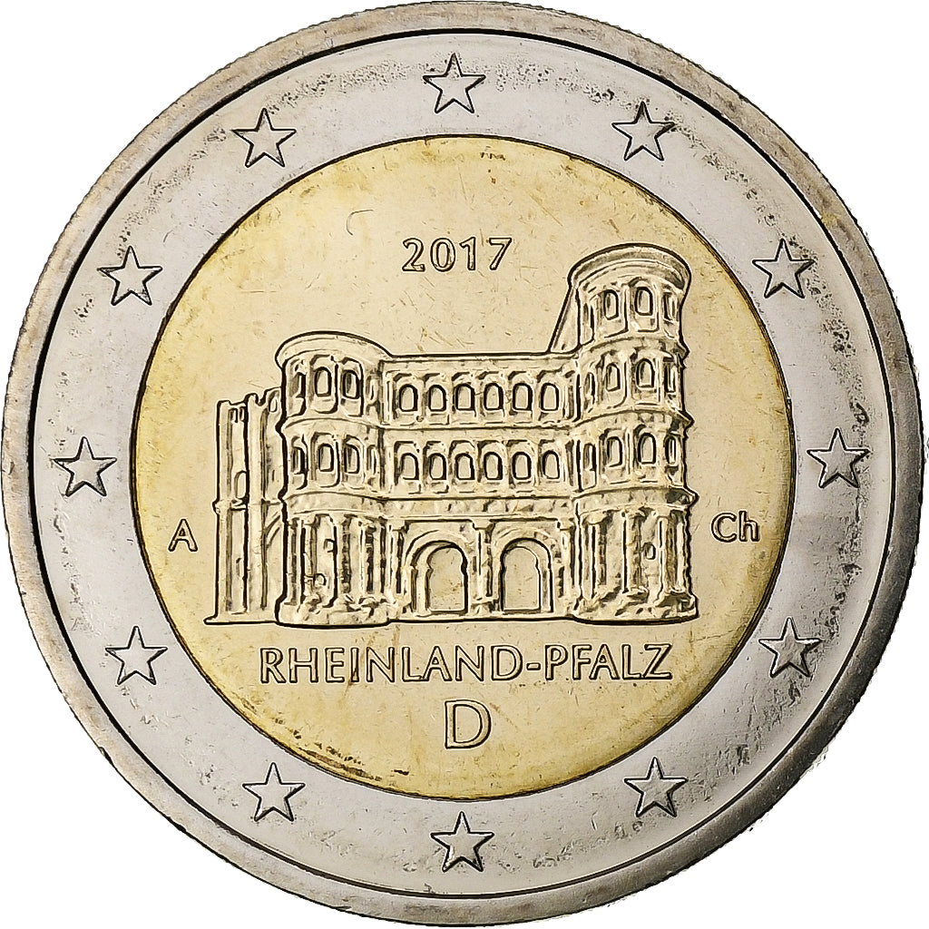 Deutschland,
2 Euro,
Bundesländer - "Rheinland-Pfalz"