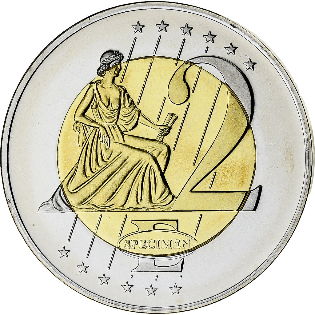 Großbritannien,
2 Euro,
Fantasie-Euro-Muster