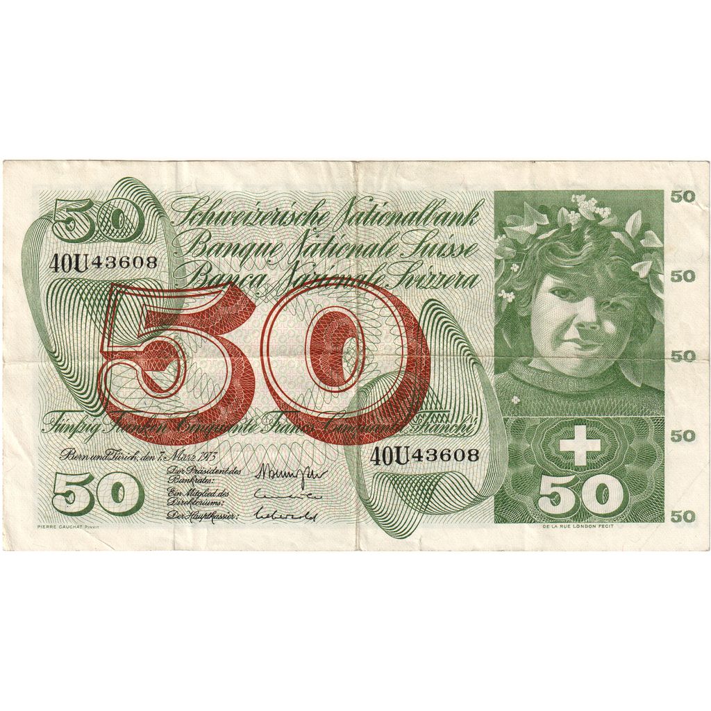 Schweiz,
50 Franken,
15.01.1969