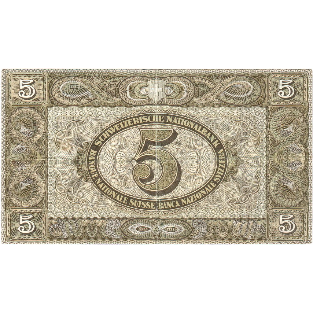 Schweiz,
5 Franken,
20.01.1949