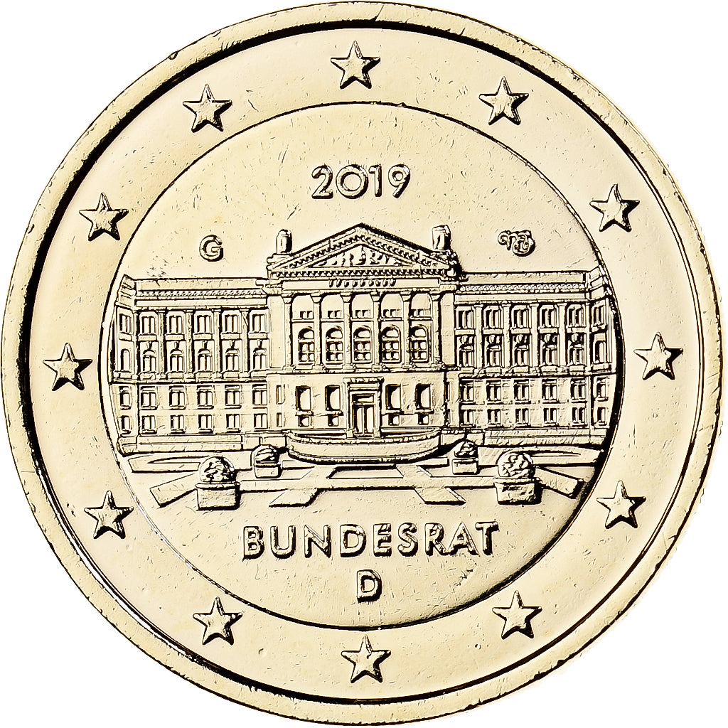 Deutschland,
2 Euro,
Fantasieprägung .Dorée