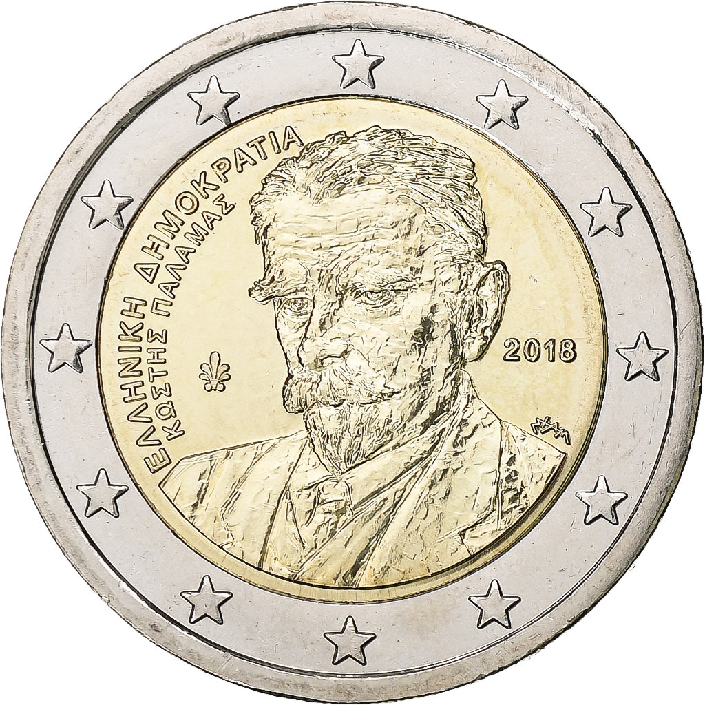 Griechenland,
2 Euro,
2018