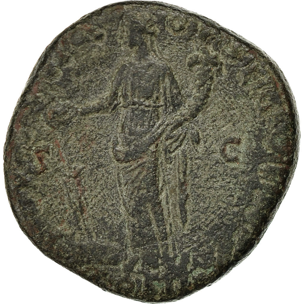Münze,
Antoninus Pius,
Dupondius