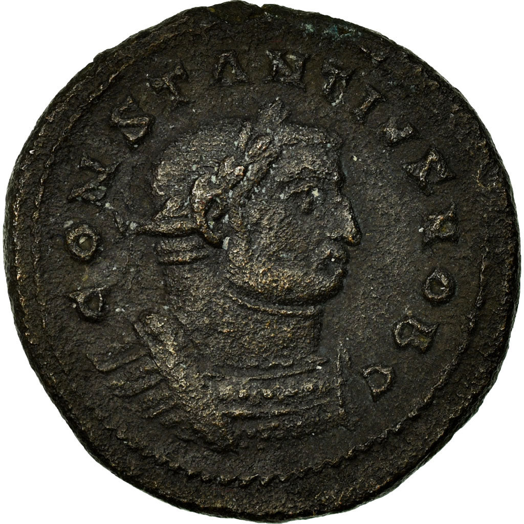 Münze,
Constantius I.,
Follis