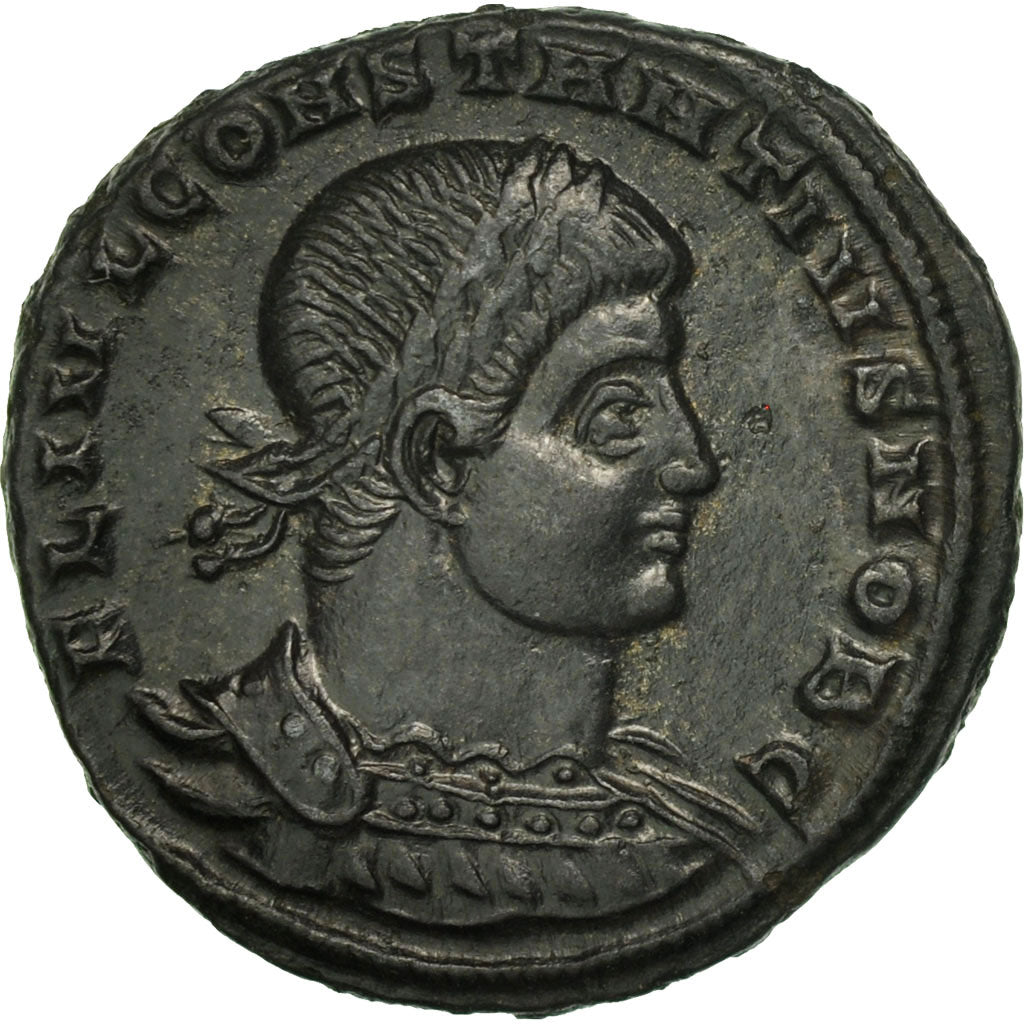 Münze,
Constantius II.,
Follis