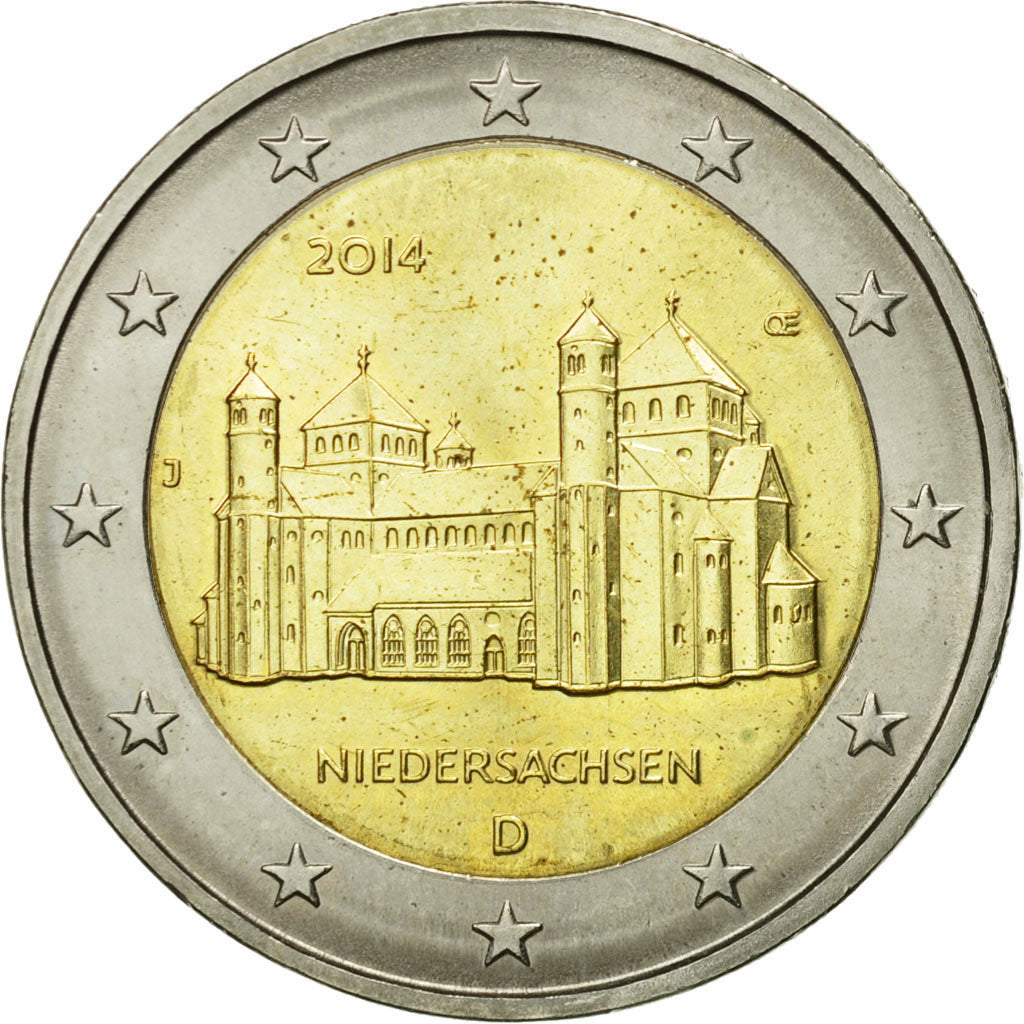 Deutschland,
2 Euro,
Kirche Saint Michel