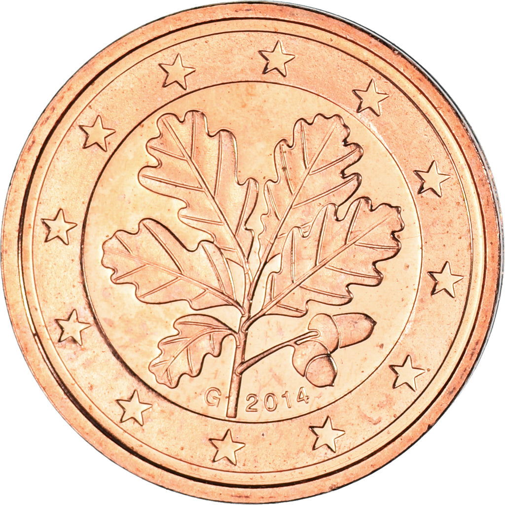 DEUTSCHLAND - BUNDESREPUBLIK, 
  
  2 Euro-Cent, 
  
  2014