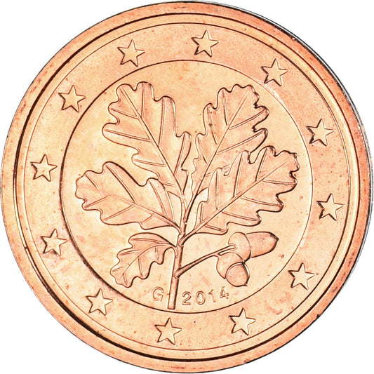 DEUTSCHLAND - BUNDESREPUBLIK, 
  
  2 Euro-Cent, 
  
  2014