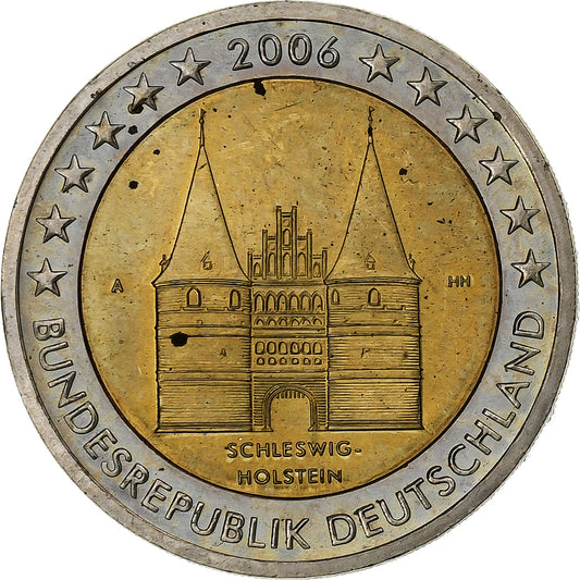 Deutschland, 
  
  2 Euro, 
  
  Bundesländer - „Schleswig-Holstein“