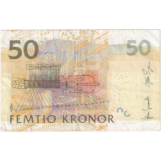 Schweden, 
  
  50 Kronen, 
  
  EF(40-45)