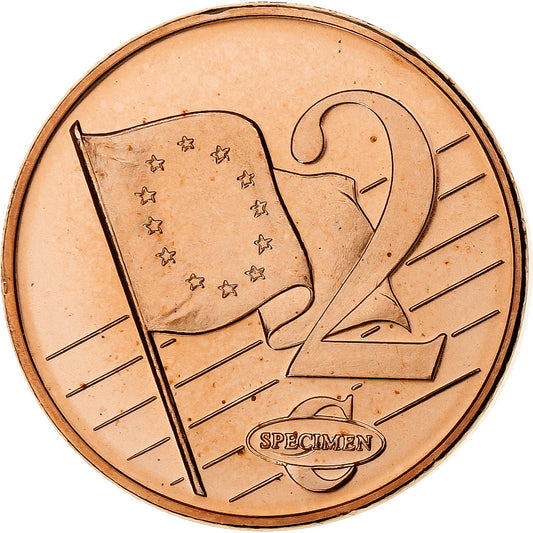 Großbritannien, 
  
  2 Euro-Cent, 
  
  Fantasie-Euro-Muster