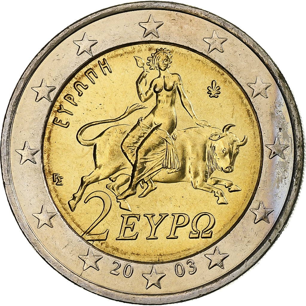 Griechenland, 
  
  2 Euro, 
  
  2003