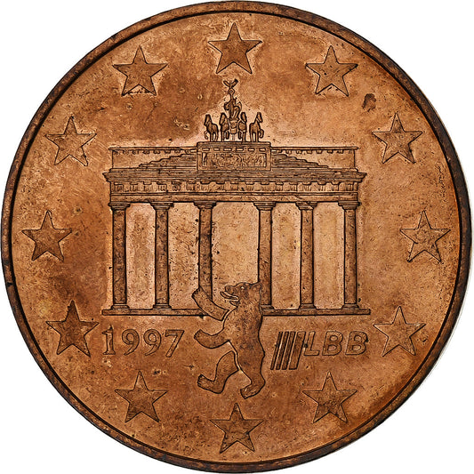 Deutschland, 
  
  1-1/2 Euro, 
  
  1997