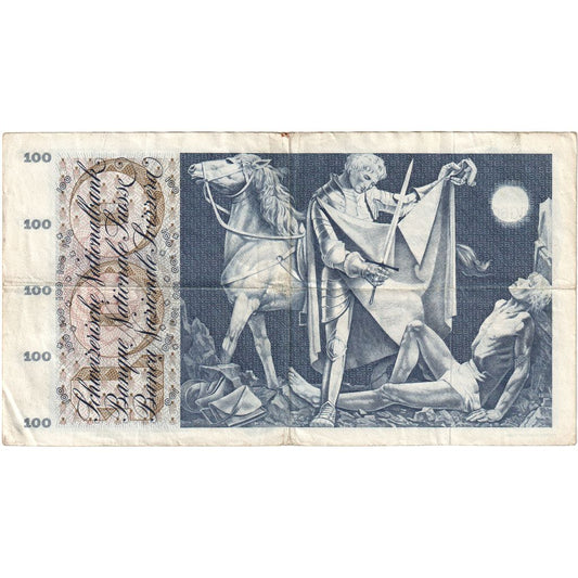 Schweiz, 
  
  100 Franken, 
  
  1965