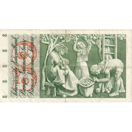 Schweiz, 
  
  50 Franken, 
  
  15.01.1969