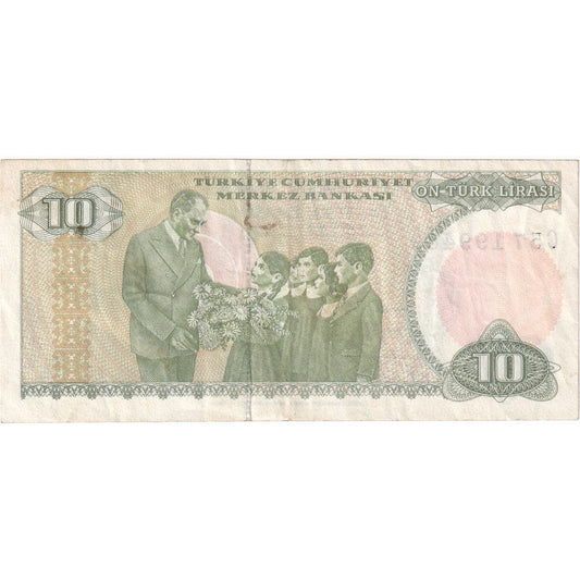Truthahn, 
  
  10 Lira, 
  
  1979
