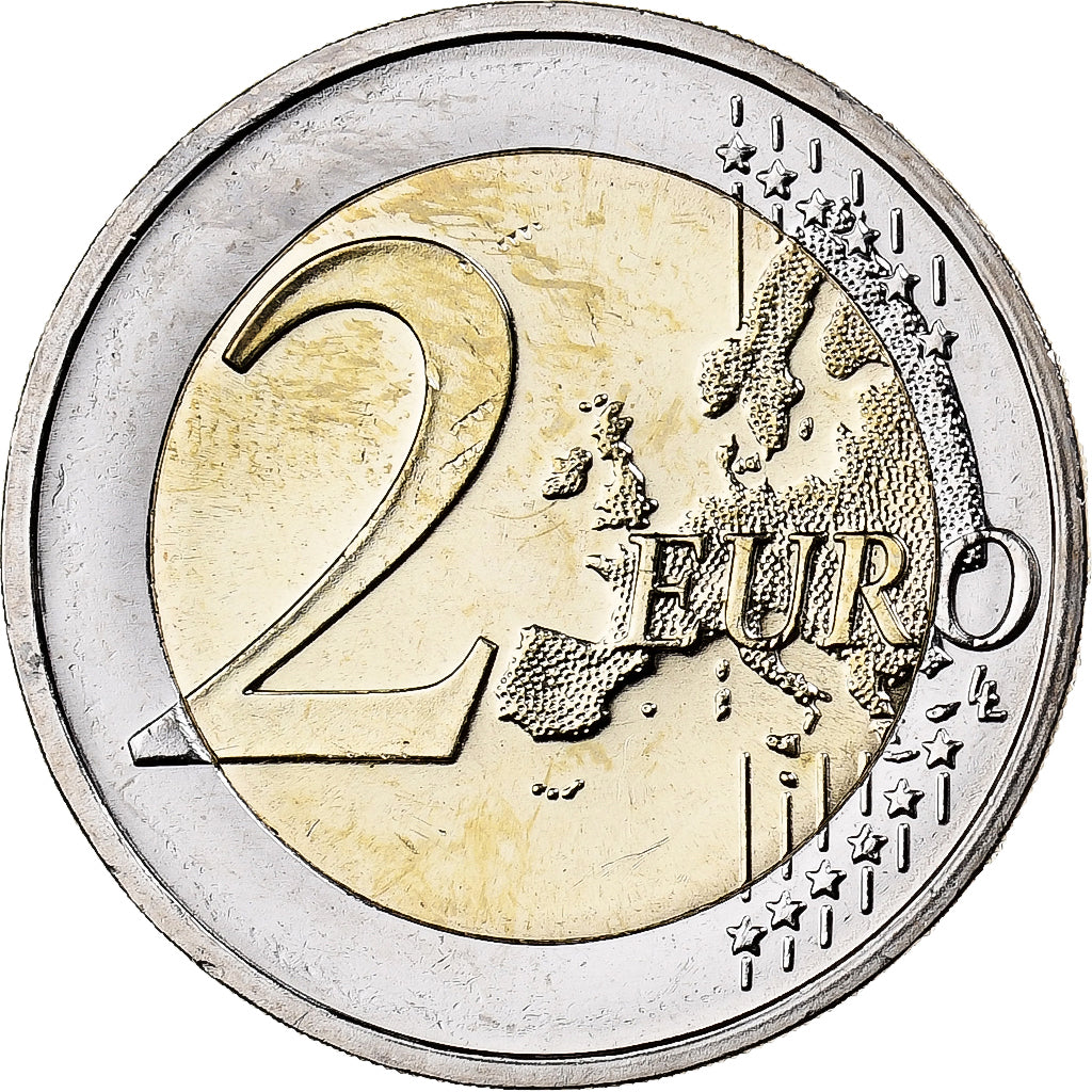 DEUTSCHLAND - BUNDESREPUBLIK, 
  
  2 Euro, 
  
  Koloriert