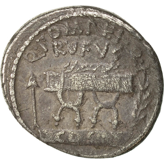 Münze, 
  
  Pompeia, 
  
  Denar