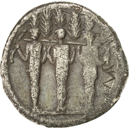 Münze, 
  
  Accoleia, 
  
  Denar