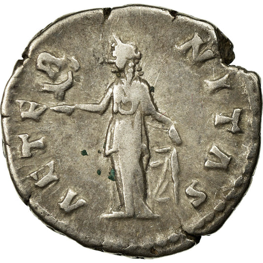 Münze, 
  
  Faustina I., 
  
  Denar