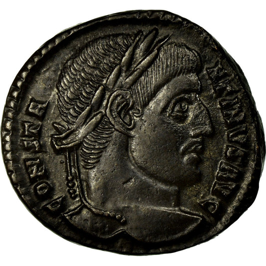 Münze, 
  
  Konstantin I., 
  
  Follis