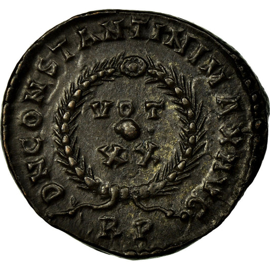 Münze, 
  
  Konstantin I., 
  
  Follis
