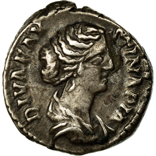 Münze, 
  
  Faustina II., 
  
  Denar