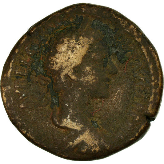 Münze, 
  
  Commodus, 
  
  Sesterz