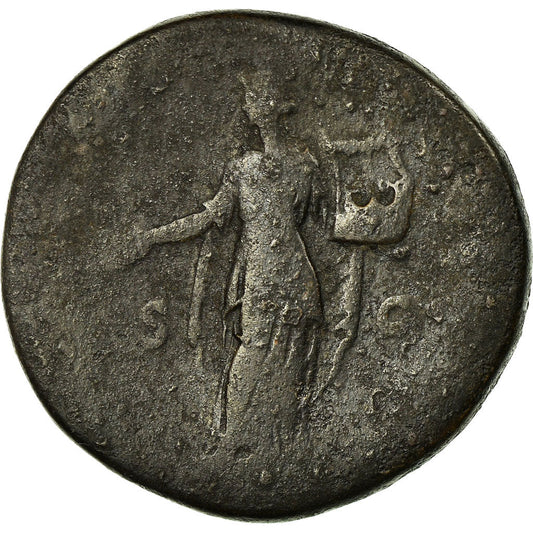 Münze, 
  
  Antoninus Pius, 
  
  Sesterz