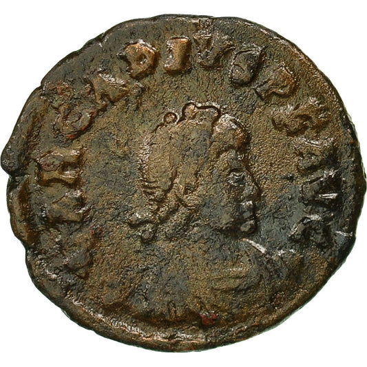 Münze, 
  
  Arcadius, 
  
  Halber Follis