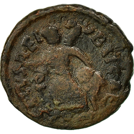 Münze, 
  
  Arcadius, 
  
  Halber Follis