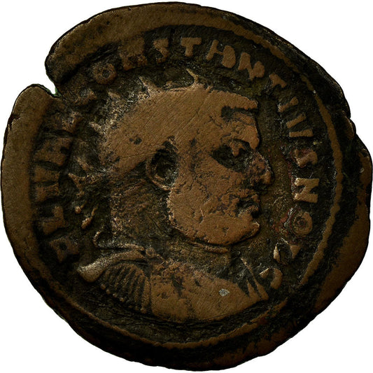 Münze, 
  
  Constantius I., 
  
  Fraktion Æ