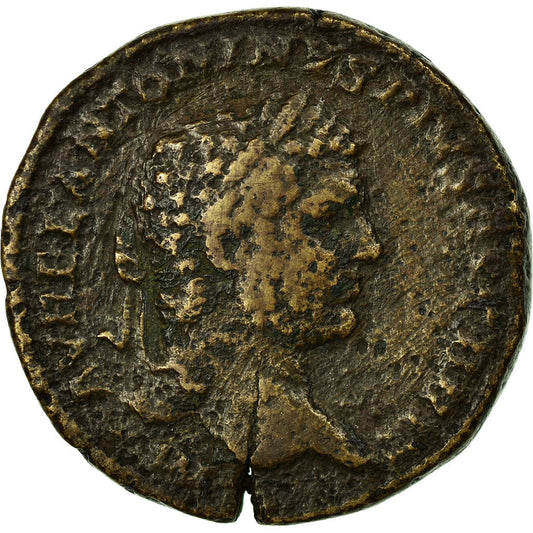 Münze, 
  
  Caracalla, 
  
  Sesterz