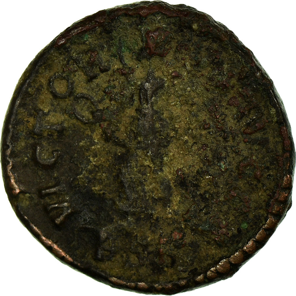 Münze, 
  
  Valentinian II., 
  
  Reduzierte Follis
