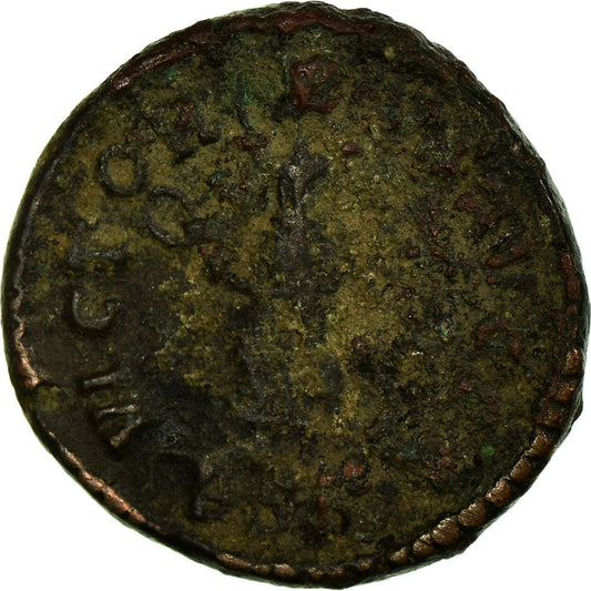 Münze, 
  
  Valentinian II., 
  
  Reduzierte Follis