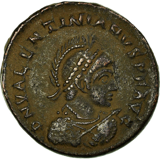 Münze, 
  
  Valentinian II., 
  
  Maiorina