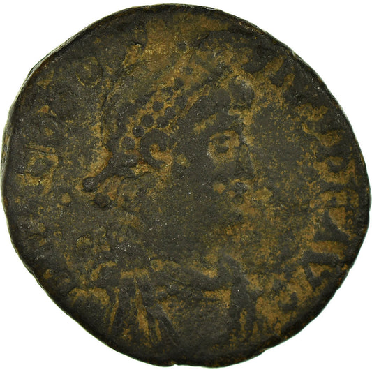 Münze, 
  
  Theodosius I., 
  
  Nummus