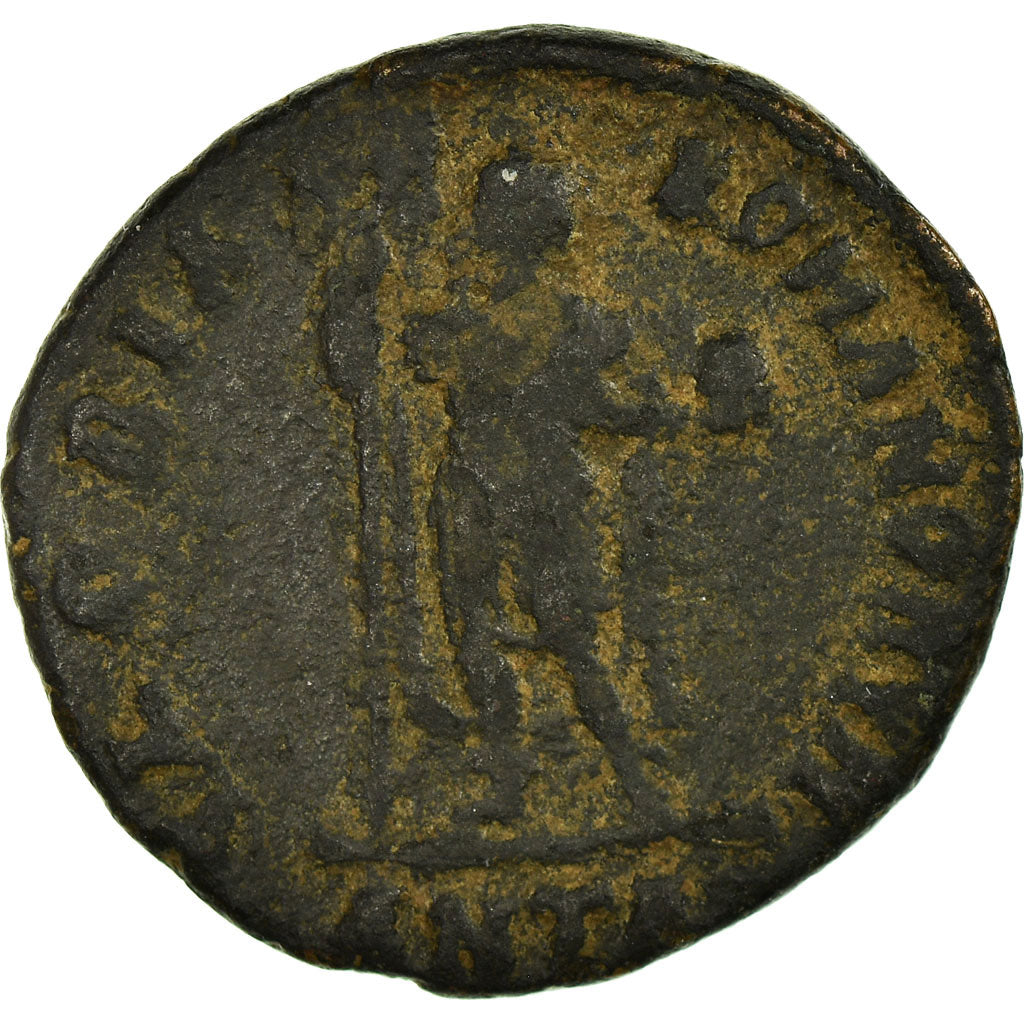 Münze, 
  
  Theodosius I., 
  
  Nummus