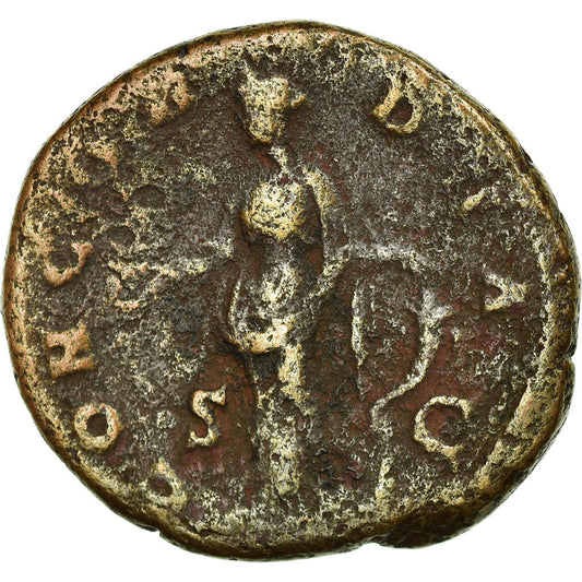 Münze, 
  
  Marcus Aurelius, 
  
  Als
