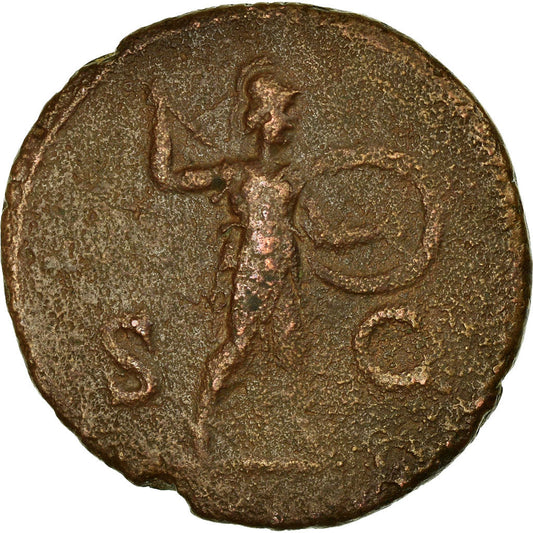 Münze, 
  
  Claudius, 
  
  Als