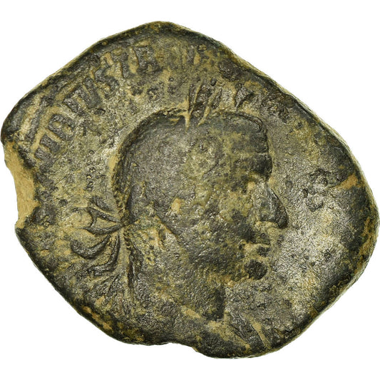 Münze, 
  
  Trebonianus Gallus, 
  
  Als