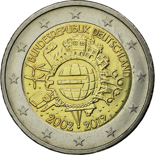 DEUTSCHLAND - BUNDESREPUBLIK, 
  
  2 Euro, 
  
  Euro-Münzen