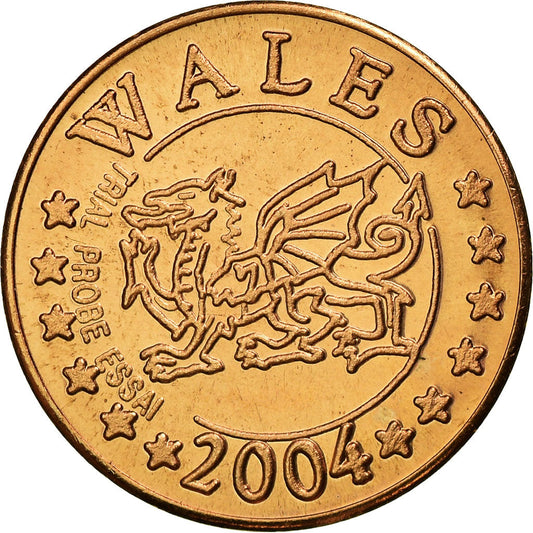 Großbritannien, 
  
  2 Euro-Cent, 
  
  2004