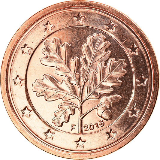 DEUTSCHLAND - BUNDESREPUBLIK, 
  
  2 Euro-Cent, 
  
  2016