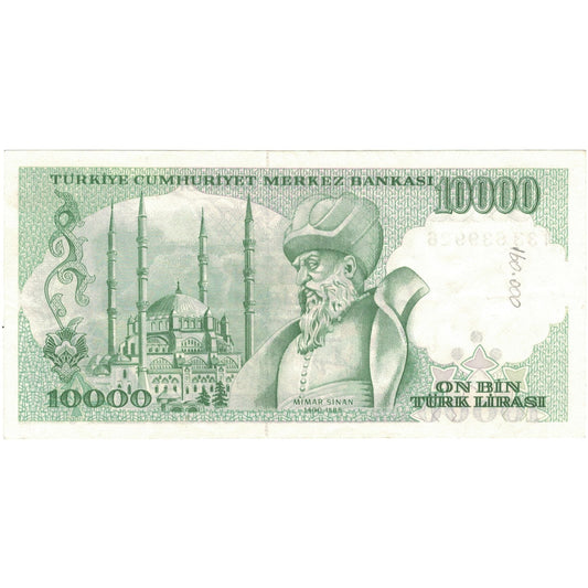 Banknote, 
  
  Truthahn, 
  
  10