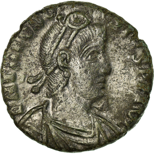 Münze, 
  
  Theodosius I., 
  
  Maiorina